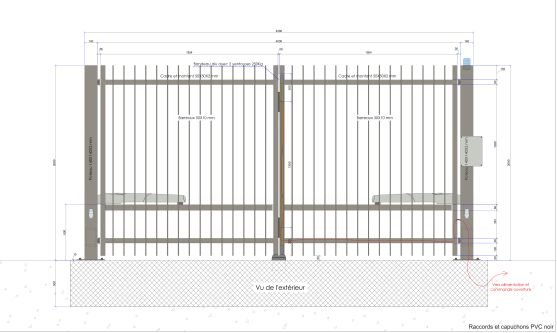 B3E-CAO Travaux relatifs au remplacement de la clôture et à la mise en œuvre de portillons et de portails5